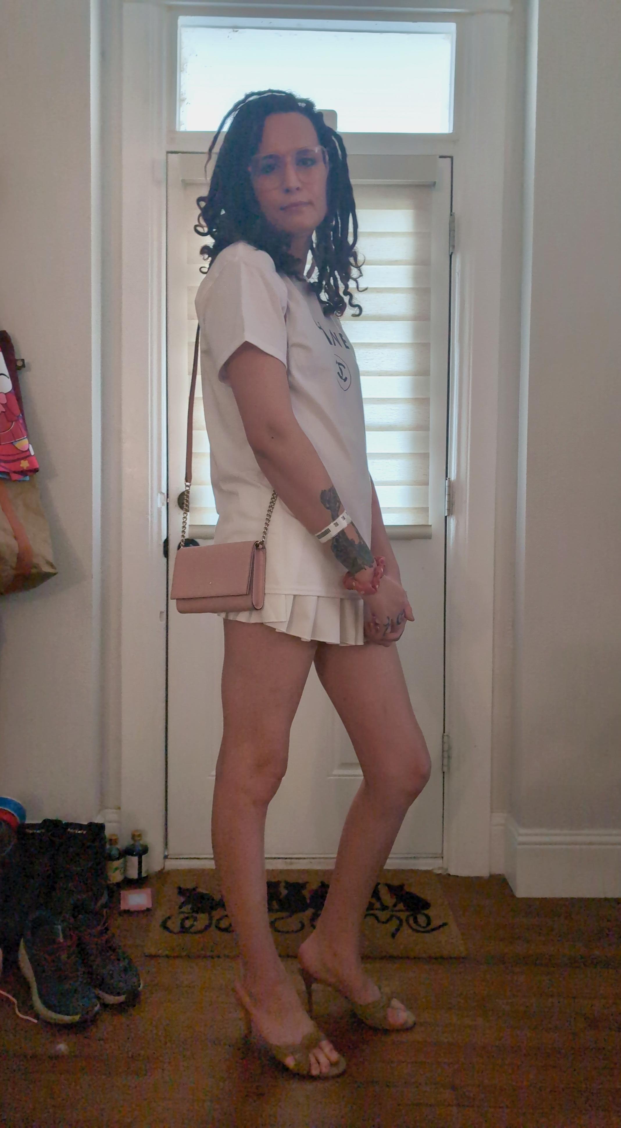 Similar picture as the second one but I have my mouth closed and am looking towards the camera.